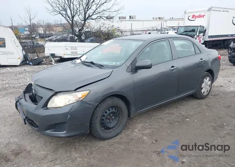 2010 Toyota Corolla Le из США, поврежденный, VIN 2T1BU4EE3AC491003